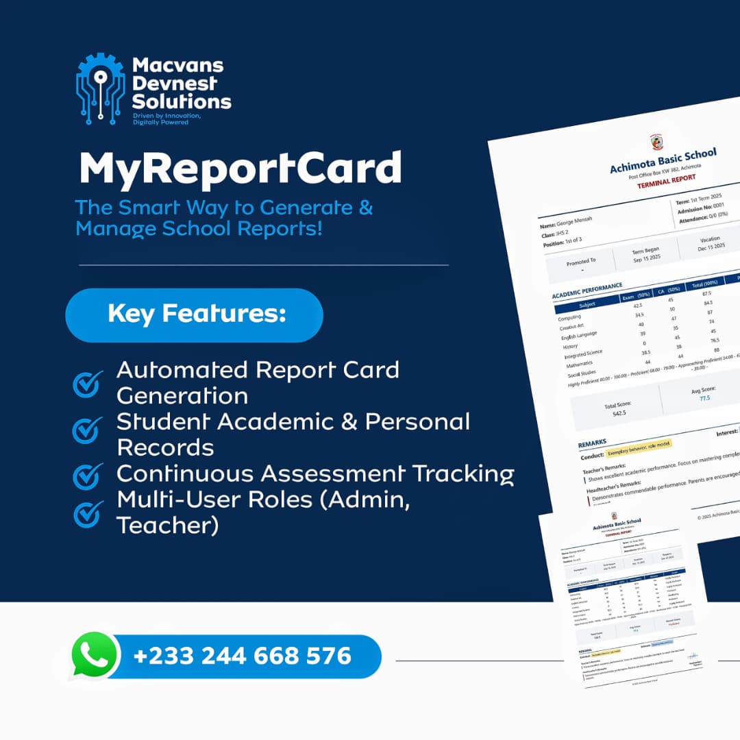 MyReportCard System