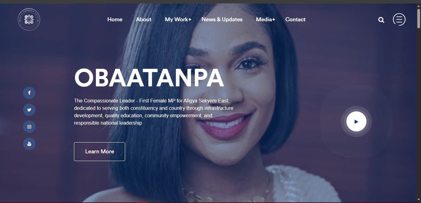 Official Website Hon Mavis Nkansah Boady